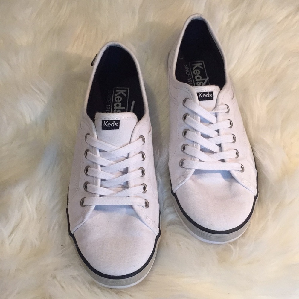 White Keds size 6